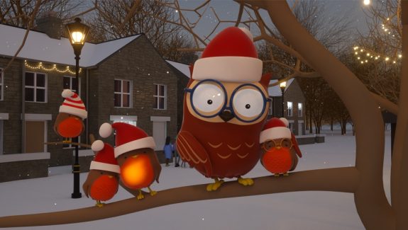 oldham christmas animation